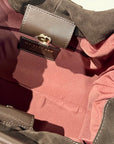 W6-3026 JANINE Suede Dark Brown