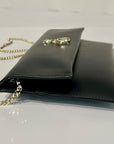S-CB5460 Pochette Fly con Catena Black
