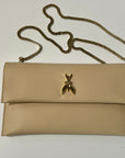S-CB5460 Pochette Fly con Catena Ocean Sand