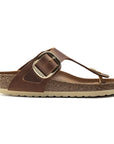 1018745 Gizeh BigBuckle Cognac OIL Woman