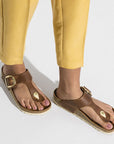 1018745 Gizeh BigBuckle Cognac OIL Woman
