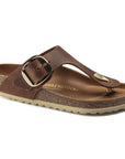 1018745 Gizeh BigBuckle Cognac OIL Woman