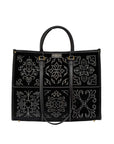 W5-1001 ATENA LISBONA Shopper Grande Black Tie