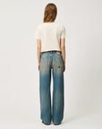 DW6-SUPER WIDE OLD GLORY Denim Mocha Woman