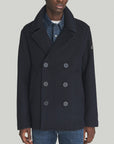 UW5-PEACOT MELTON Navy Man