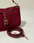 W6-3014 ATENA HOBO Carpet Bordeaux