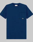 US6- T-Shirt Pocket Jersey Blue Work Man