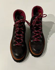 W5-9976 Pedula Suede Carbone/Bordeaux