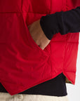 W6-SEATTLE Gilet Down Vest Rescue Red Man