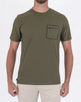 S5-1002 T-Shirt Oxford Pocket Militare Man