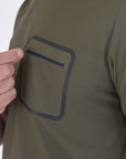 S5-1002 T-Shirt Oxford Pocket Militare Man