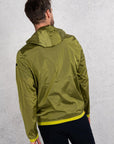 US3-106 Fleece Hyper Hood Zip Verde Prato Man