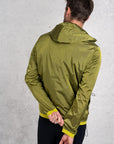 US3-106 Fleece Hyper Hood Zip Verde Prato Man