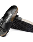 1006523 Madrid BigBuckle Black Oil Woman