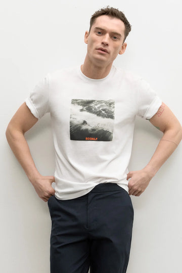 S3-Olatu T-Shirt Stampa White Man