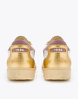 DS3-MI Basket LOW Used Bianco-Oro Vivo Woman