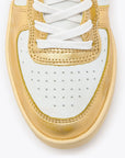DS3-MI Basket LOW Used Bianco-Oro Vivo Woman