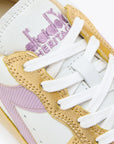 DS3-MI Basket LOW Used Bianco-Oro Vivo Woman