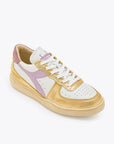 DS3-MI Basket LOW Used Bianco-Oro Vivo Woman