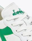 US3-MI Basket Low Used Bianco-Verde Man