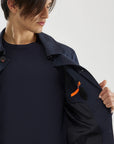 US3-014 JKT Urban Coat Blue/Black Man