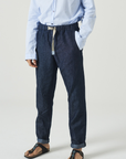 S3-SU66 325 Pantalone Greg Denim Scuro Man