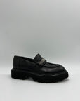 W2-7705 Mocassino Accessorio Nero