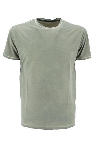 US2-088 T-shirt Techno Wash Celeste Man