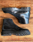 W-U1950 Anfibio Norvegese Pelle Nero Man