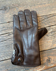 U92 Guanto Nappa Marrone Man