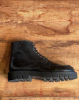 W-U1950 Anfibio Norvegese Pelle Nero Man