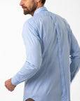 W9-SRAF52 Camicia Slim Azzurra