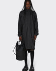 DW2-18140 Impermeabile Parka Fishtail Black Woman
