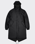 DW2-18140 Impermeabile Parka Fishtail Black Woman