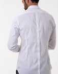 W3-UVAF52 Camicia Slim Bianca Man