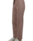 SD3-2695 Pantalone Coulisse Jersey Brunet Woman