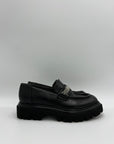 W2-7705 Mocassino Accessorio Nero