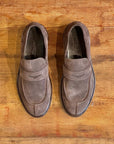 01 Mocassino Baseet Velour Ebano