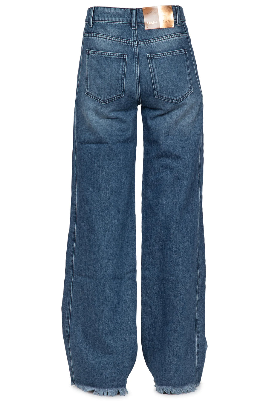 W4-26013 Jeans Wide Sfrangiato