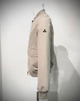 W5-0060 BOMBER ZIP Tasconi Beige Man