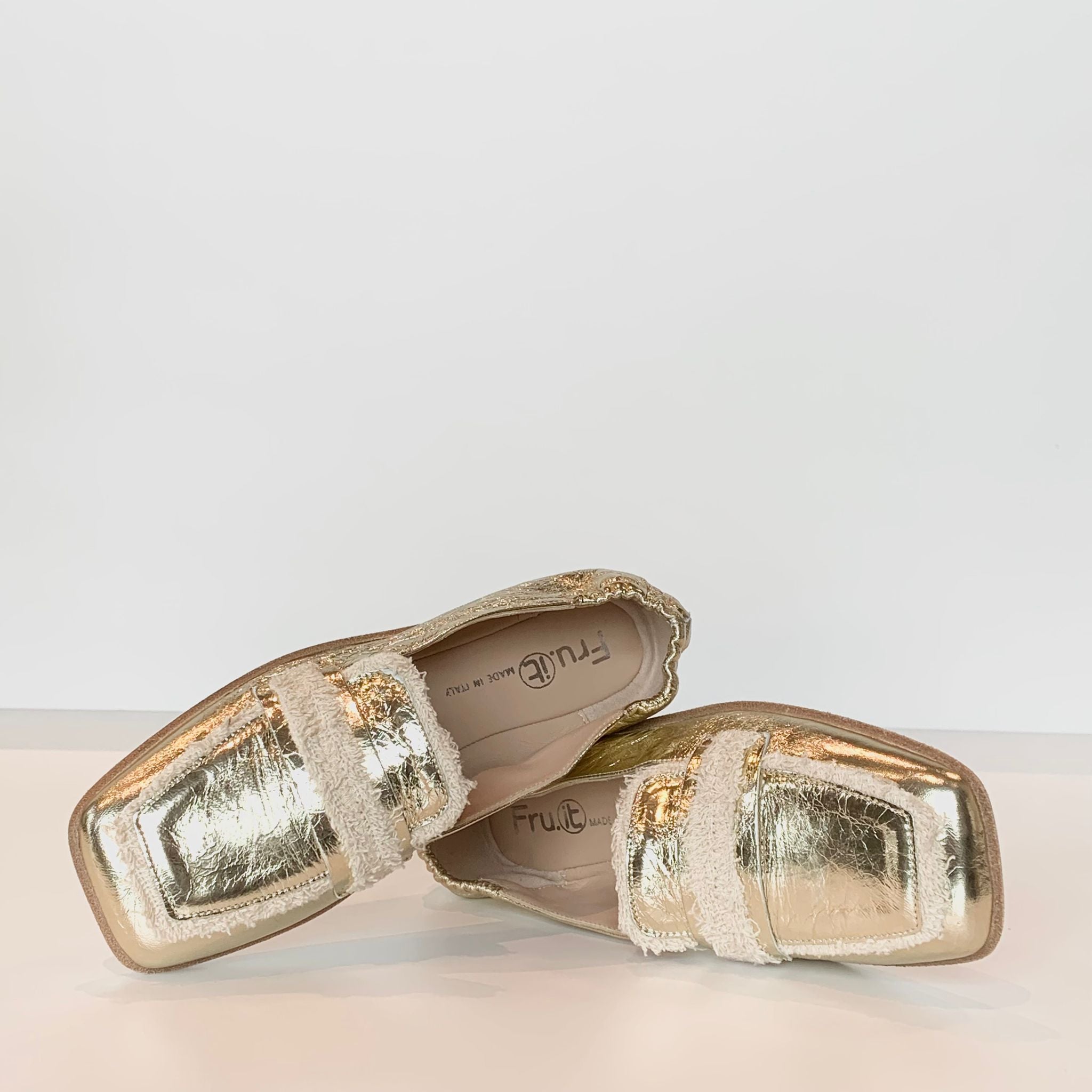 S4-8647 Mocassino Sacchetto Platino