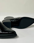W5-90049 Stivaletto Texano Stretch Nero