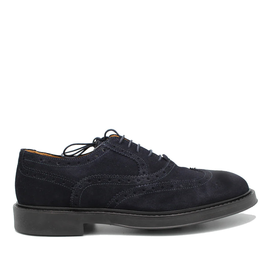 W5-080 Francesina Coda di Rondine Camoscio Blu Man