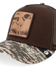 W6-3197 TRUCKER Engraved Camo Loyal Dog CAM01