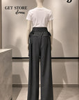 W6-U503 Pantalone Sartoriale Nero