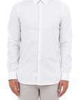 W3-UVAF52 Camicia Slim Bianca Man