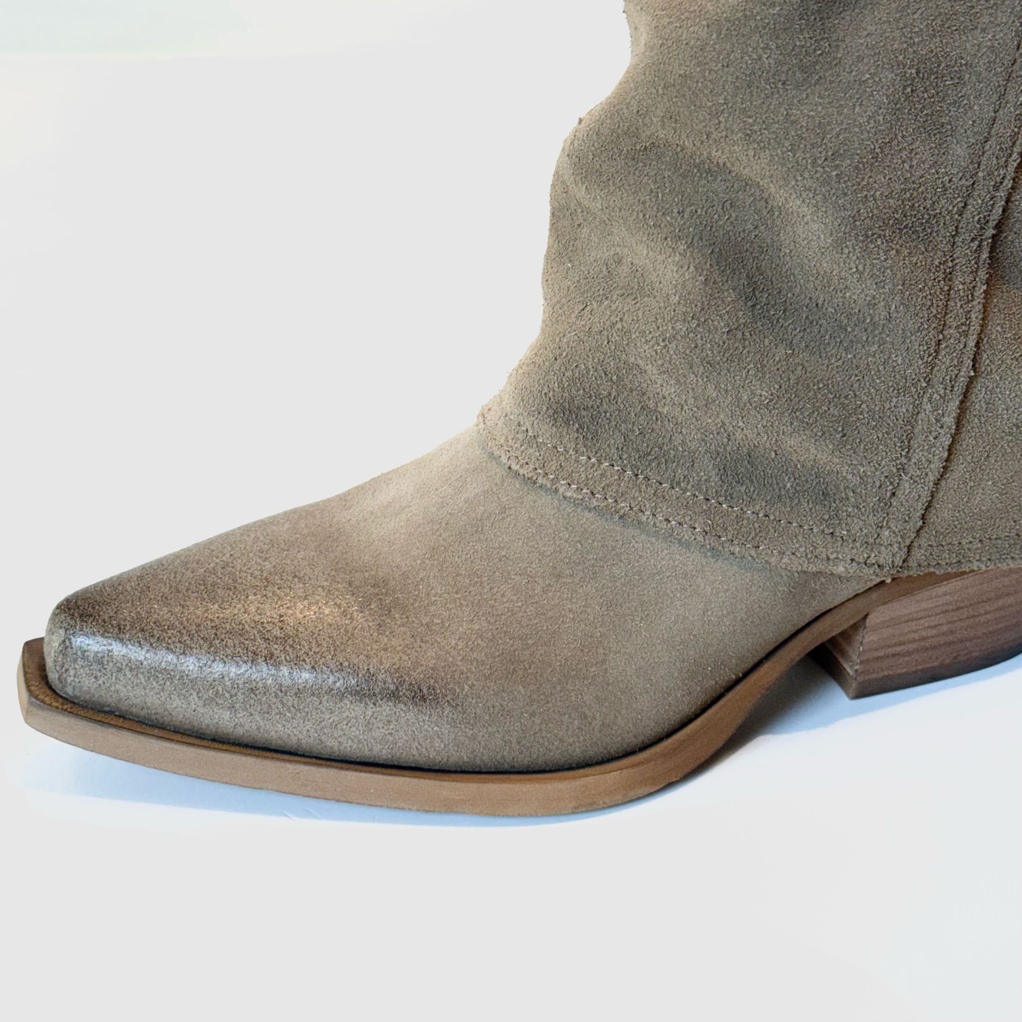 DX567 Texano Ghetta Camoscio Tortora