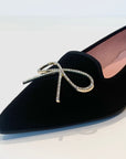 W4-51660 ELLA Ballerina Fiocco Nera