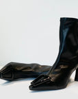 W4-2387 Stivaletto in Pelle Nero