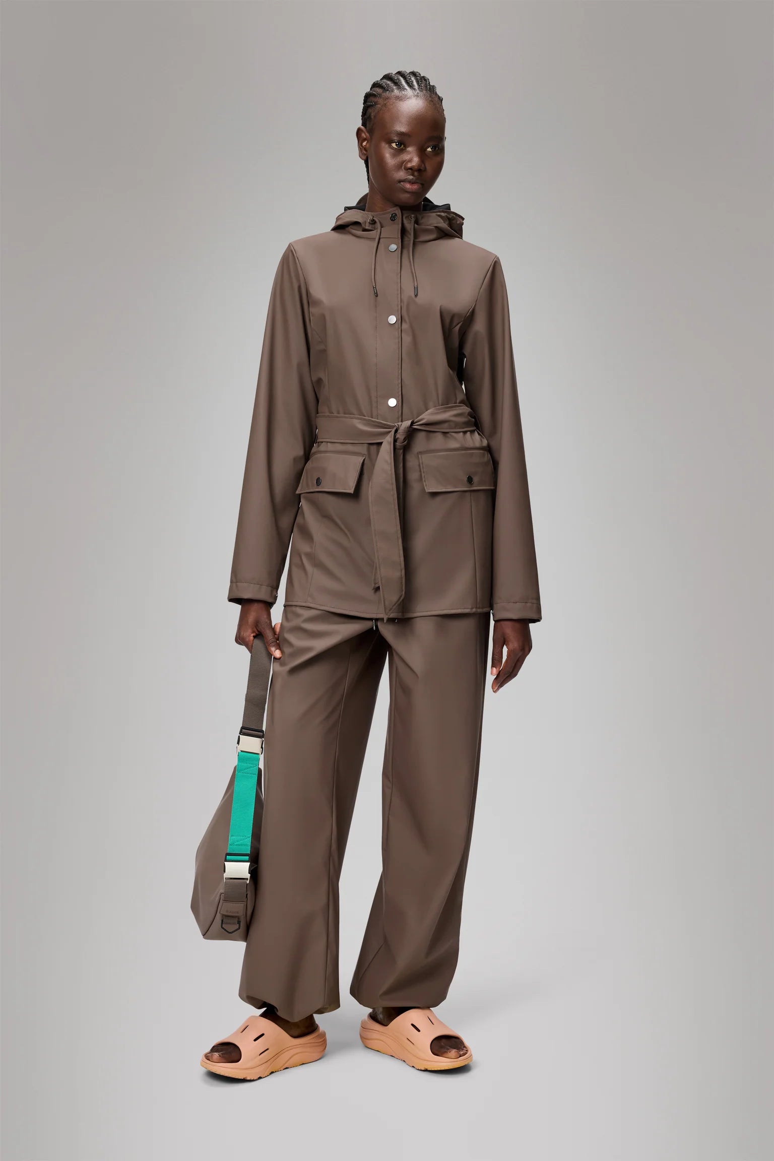 DS5-12100 Curve Jacket Impermeabile Shade Woman